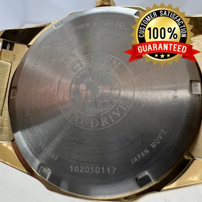 Citizen Eco-Drive Corso Men's Watch BM7492-57A Gold-Tone 41mm Date Quartz - Thumbnail 2